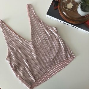 Zara Metallic Top